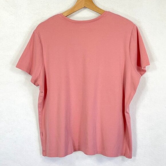 L.L. Bean T-Shirt Short Sleeve Crew Neck Stretch Classic Cotton Spring Summer XL - Picture 2 of 5